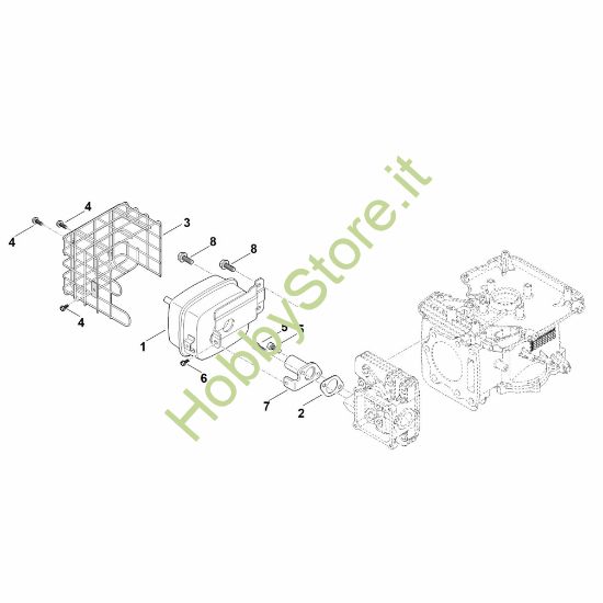 Picture of F - Silenziatore EVC 2000.0 (EVC2000-0001)